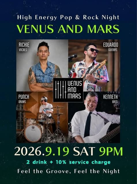 Venus and Mars 活動海報