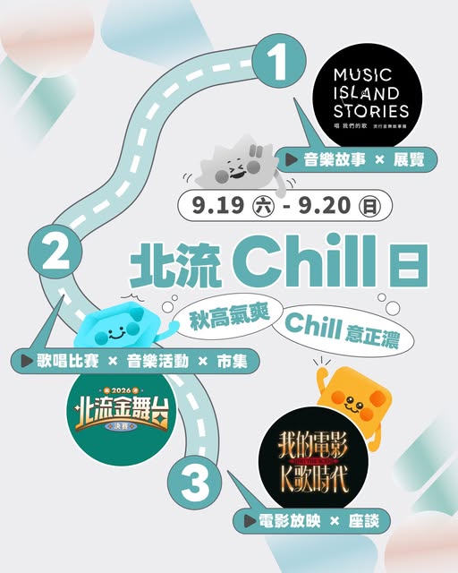北流文化館5週年生日慶 ​ ♪₊˚感官練習進行曲₊ 活動海報